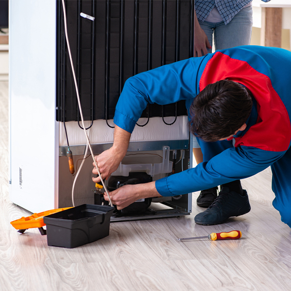 how much do you charge for refrigerator repair services in Altamont SD